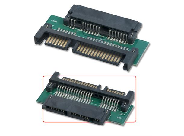 Lindy Adapter Micro SATA > SATA Micro SATA HDD/CD/DVD 3.3V0.8A