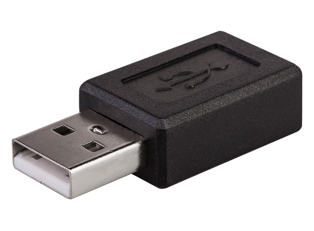 Lindy Adapter USB2 MicroB Hun - A Han Adapter USB 2.0