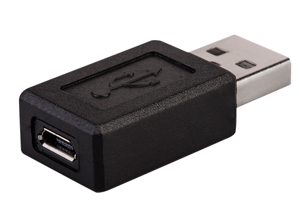Lindy Adapter USB2 MicroB Hun - A Han Adapter USB 2.0