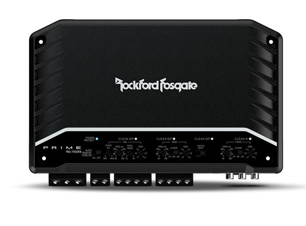 Rockford Fosgate forsterker 4x100+1x250W Ny digital Prime 5-kanaler, 2 Ohm stabil