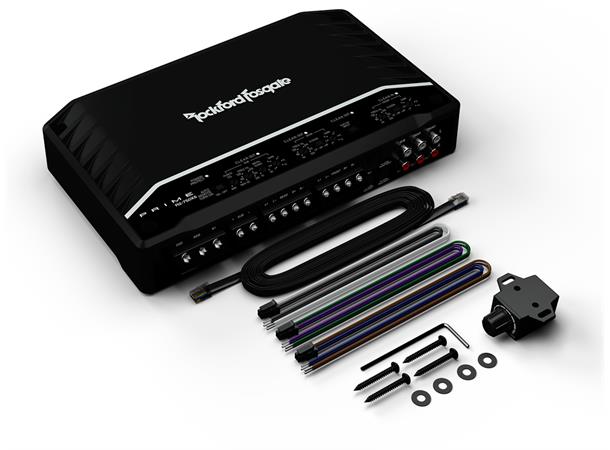 Rockford Fosgate forsterker 4x100+1x250W Ny digital Prime 5-kanaler, 2 Ohm stabil