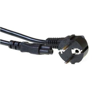 Strømkabel C5 SCHUKO - 10 m 3x0,75mm² Max 2.5A Mikke Mus Sort
