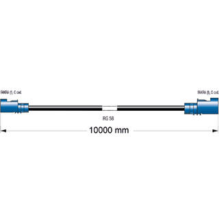 ANTENNENSYSTEME Skjøtekabel FAKRA (Hun) - FAKRA (Hun) - 10 meter