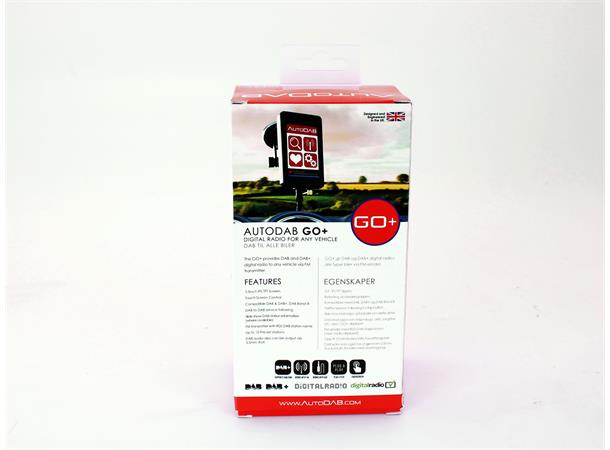 AUTODAB GO+ DAB INTEGRERING Nå med enkel antenne og premium antenne!