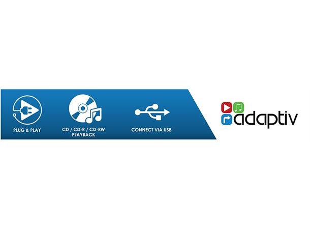 CONNECTS2 ADAPTIV CD vis USB
