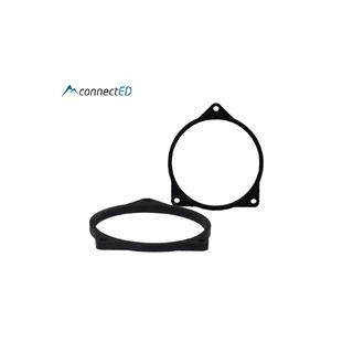 ConnectED MDF høyttaleradaptere (100mm) BMW 5-serie (E6x) (2004 - 2010) front