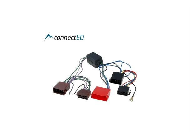ConnectED aktiv ISO-adapter Audi/VW m/mini-ISO & non-Bose system