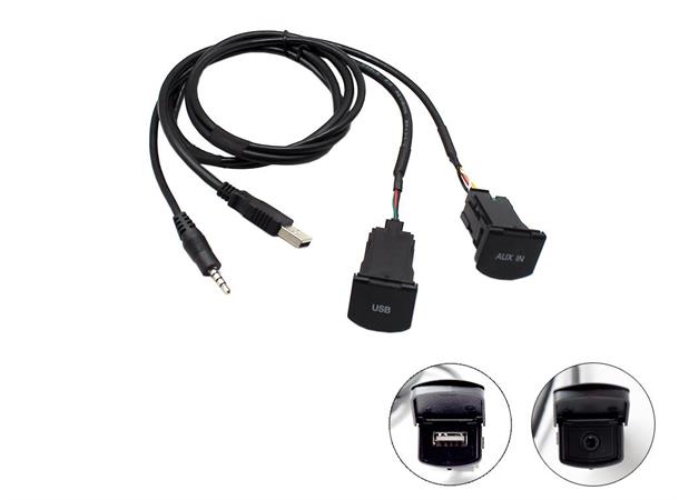 Connects2 adapter - Beholde USB/AV-AUX VW Polo (2015 -->)