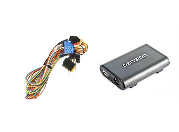 Dension Gateway Lite - Audi Audi m/Mini-ISO - Se egen liste