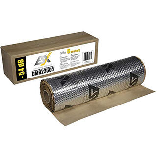 ESX dempematte på rull 2,5m2 Rull med lyd dempematte, 0.5x5m