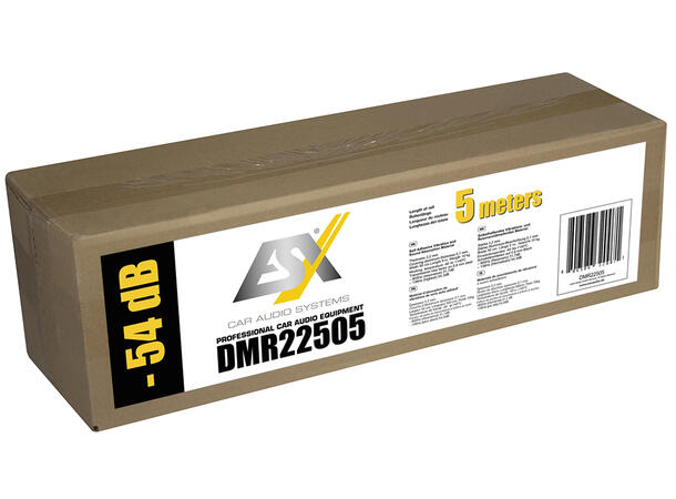 ESX dempematte på rull 2,5m2 Rull med lyd dempematte, 0.5x5m