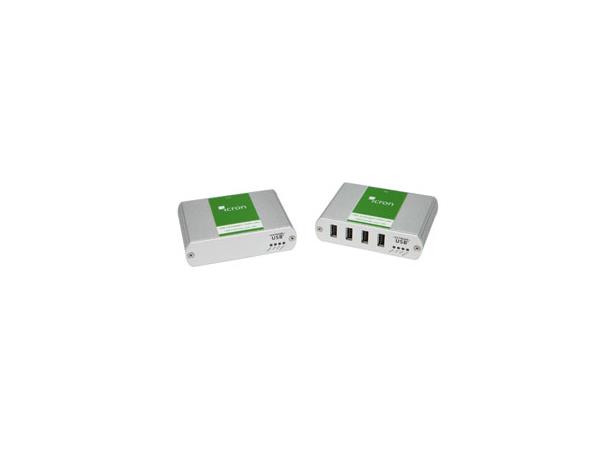 Icron Extender USB2 Tx/Rx 4-port ! 1xTP Max 100 m PowerRx Ranger 2304
