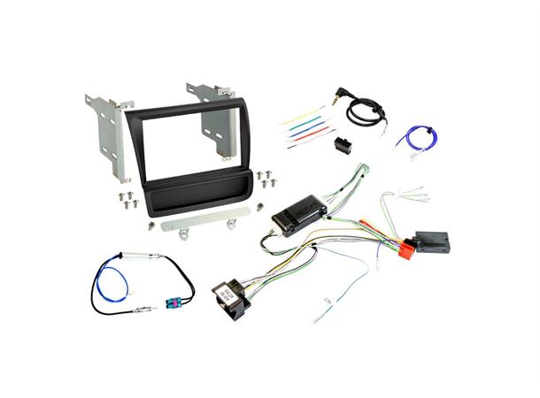 InCarTec komplett monteringskit 2-DIN Audi R8 (2007 - 2015)