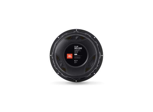 JBL Bilsubwoofer slim 12", 2 eller 4 Ohm CLUB WS slim basselement, 250/1000W