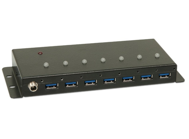 Lindy HUB 7-port USB3 Power Med strømforsyning