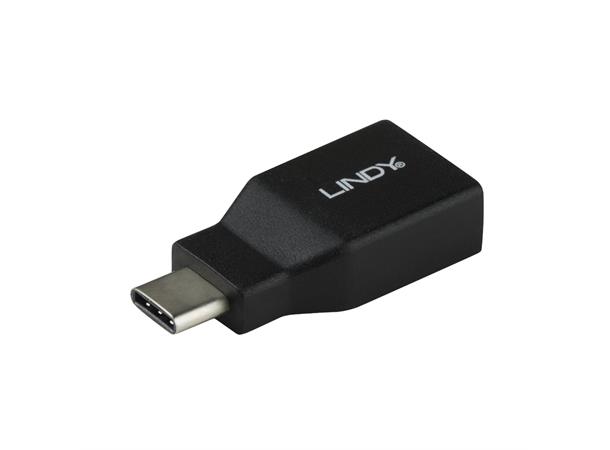 Lindy Premium USB 3.1 type C/A Type C Male > Type A Female, Sort