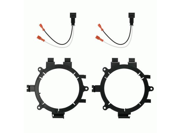 METRA høyttaleradaptere (132-163mm) GM SUV/Truck 1995 - 2014 foran
