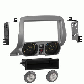 METRA monteringssett 2-DIN Chevrolet Camaro (2010 - 2015) u/Navi
