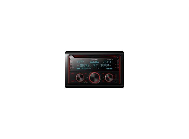 PIONEER FHS-820DAB 2 DIN CD-spiller med usb, bluetooth