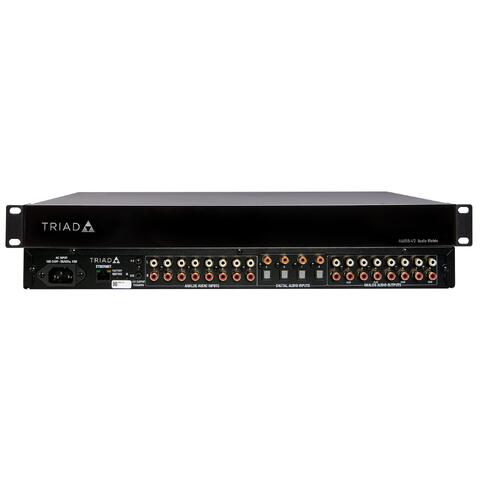 Triad lydmatrise 8:8 EQ stereo EQ 8:8 med 4 progammerbare digital inn