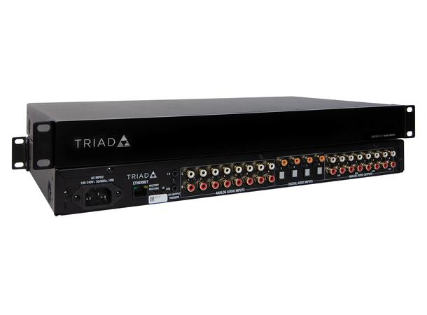 Triad lydmatrise 8:8 EQ stereo EQ 8:8 med 4 progammerbare digital inn