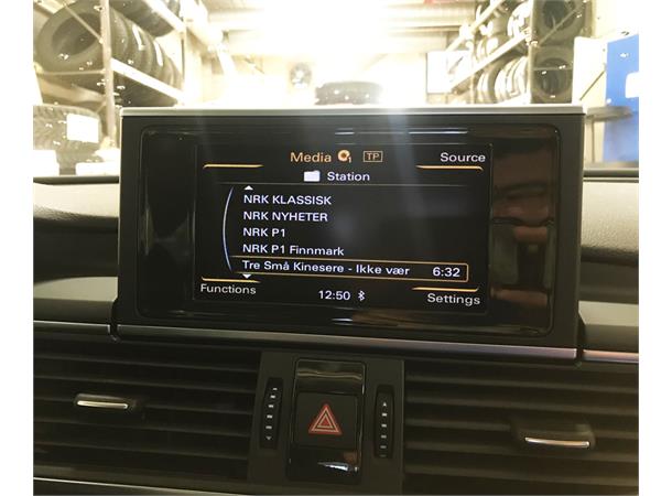 norDAB Premium DAB-integrering Audi Audi m/RMC