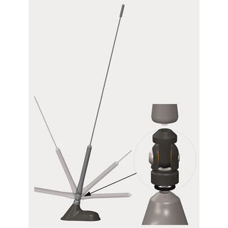 ANTENNENSYSTEME +/- 90° adapter Adapter +/- 90° for antennepisk