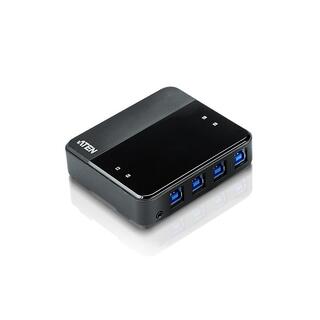 Aten Switch 4 x USB 3.1 m/kabler 4 Datamaskiner deler 4 xUSB 3.1 Porter