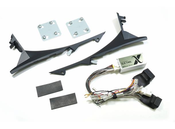 BEATSONIC PREMIUM komplett 2-DIN kit IS u/navi m/aktivt system (2006-2012)