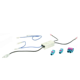 CONNECTS2 antenneadapter 2 x fakra til DIN ("universal" versjon)