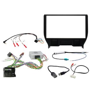CONNECTS2 komplett monteringskit 2-DIN Citroen C3/DS3 (2010-->) m/Ryggesensorer