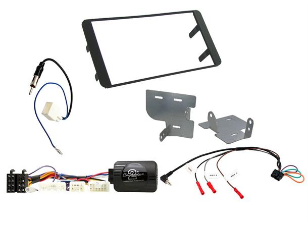 ConnectED komplett 2-DIN monteringskit Subaru BRZ (2012 -->)