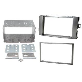 ConnectED monteringsramme 2-DIN Toyota Auris (2007-2012) Metallgrå