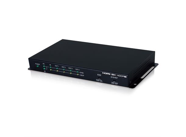 Cypress HDMI Splitter 4Port 4K60 4:4:4 18 Gbps, HDCP 2,2