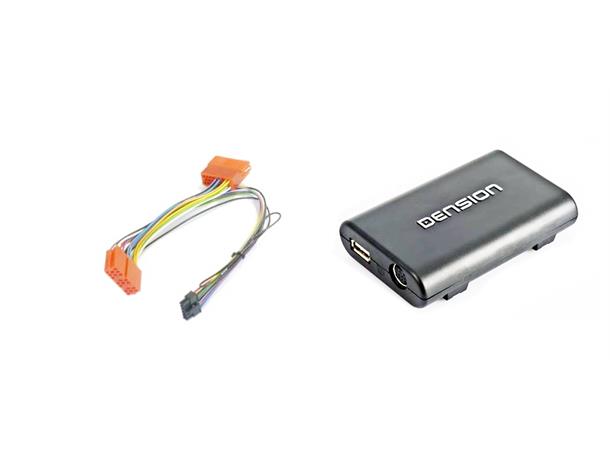 Dension Gateway Lite - Audi Audi m/Mini-ISO - Se egen liste