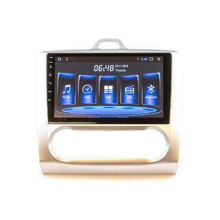 HARDSTONE Android headunit - 9" Ford Focus (2008 - 2010) m/Auto AC