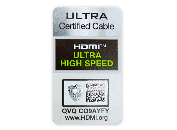 HDMI 8K ULTRA High-Speed - 0.9m eARC Sertifisert 4K@140Hz 8K@60Hz
