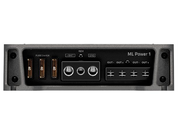 Hertz ML POWER 1 mono forsterker 1000W RMS @ 2ohm