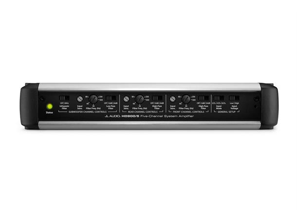 JL Audio HD900-5 forsterker 5 kanaler HD serein, 4x100W, 1x500W R.I.P.S.