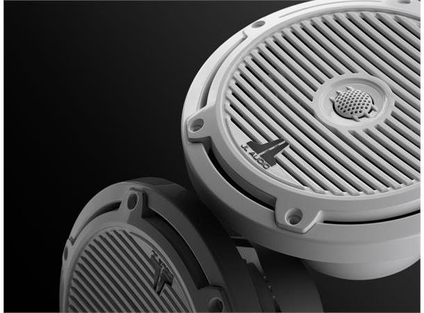 JL Audio M6-770X-C-GwGw Marine høyttaler 7,7" coax hvit klassisk grill