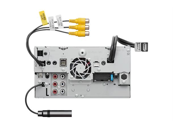 KENWOOD DMX8019DABS 2DIN MEDIASPILLER -  DAB BT USB/IPHONE