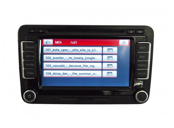 KUFATEC VW MEDIA-IN/MDI Interface Til VW Sharan/Alhambra 7N (USB) Sort