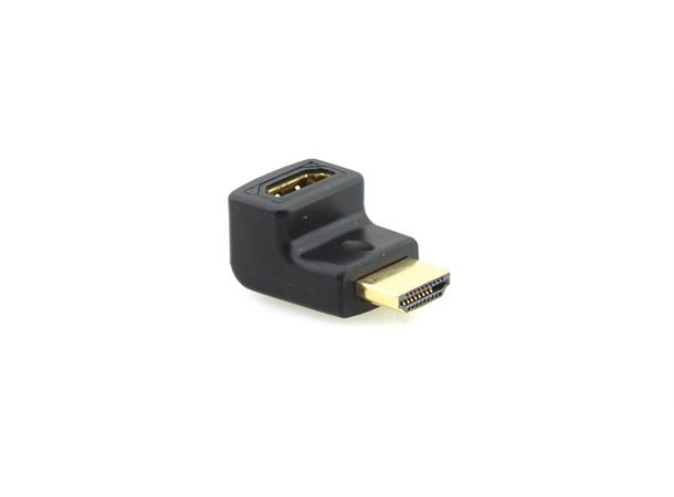 Kramer Adapter HDMI Vinklet HDMI Skjøtestykke Vinklet