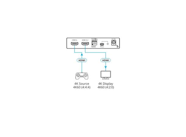 Kramer Konverter HDMI 4K60 4:4:4 / 4:2:0 HDCP 1.4 & 2.2