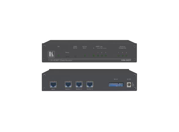 Kramer Splitter 1:3 HDBaseT 4K EDID re-K Max 70m