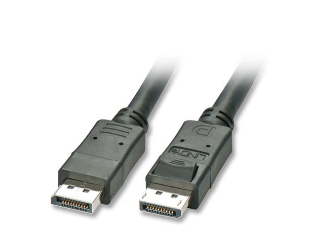 Lindy DisplayPort Kabel - 15 m DP1.1 HD 1600p Sort