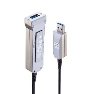 Lindy Kabel Hybrid USB3.0 50 m LC Duplex Max 100-400 m
