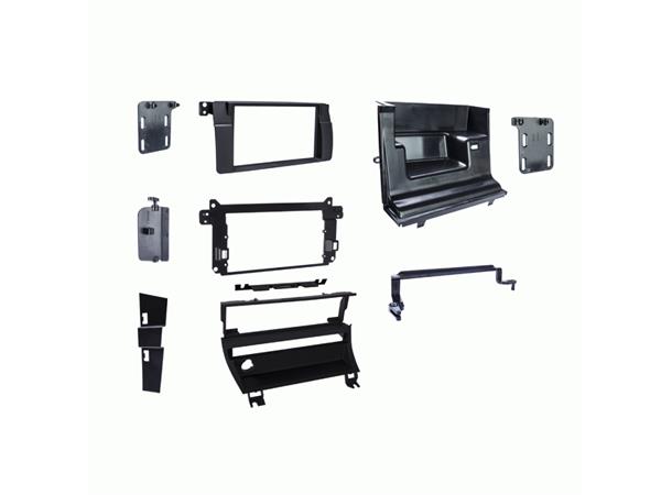 METRA Premium monteringskit 2-DIN 3-serie  (E46) (1998 - 2005) Flushmount!