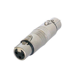 Neutrik Adapter XLR3F - XLR3F XLR 3-pol Hun - Hun