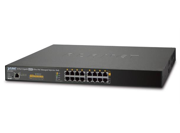 Planet Injector  8-p Gigabit PoE 60W IEEE802.3at B400W Managed